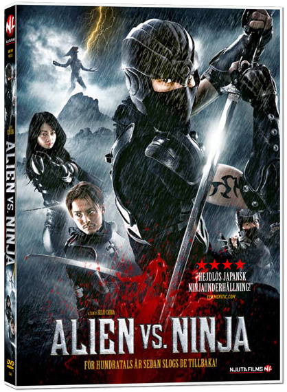 Omslag: ALIEN VS. NINJA