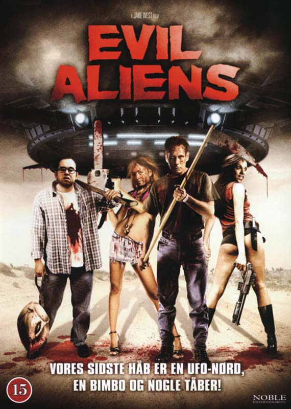 Omslag: EVIL ALIENS
