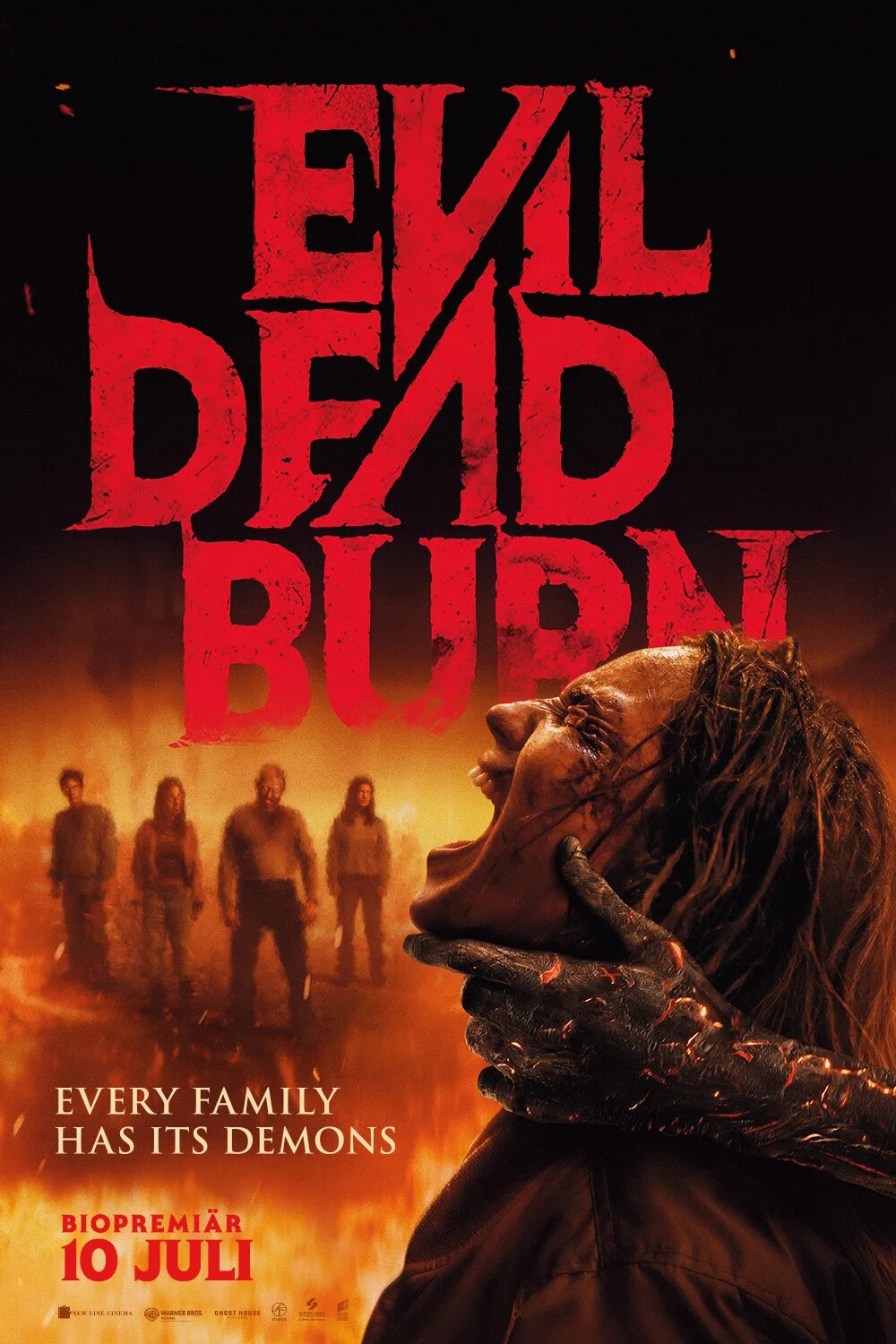Omslag: EVIL DEAD BURN