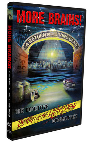 Omslag: MORE BRAINS!, A RETURN TO THE LIVING DEAD