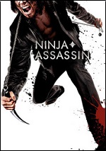 Omslag: NINJA ASSASSIN - NINJA ACTION MED MASSOR AV BLOD!